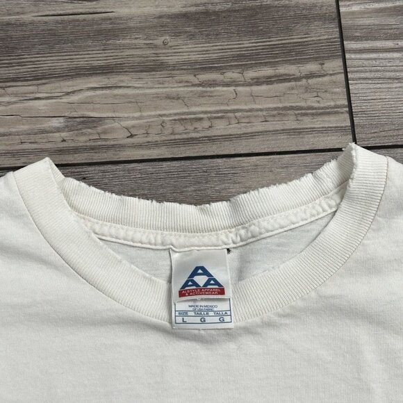 Vintage Y2K Blue Rodeo Country T Shirt - Picture 9 of 9